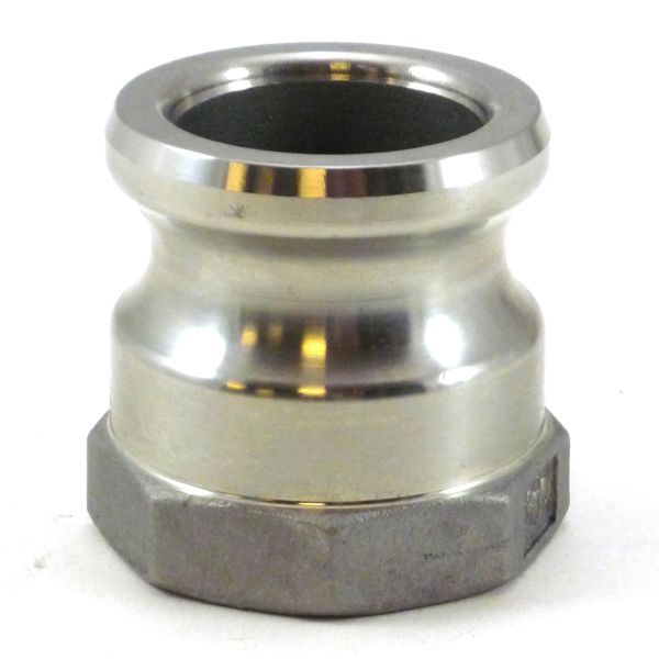 2 In Stainless Steel Cam and Groove Part A Male Adapter x FIP  Ever-Tite 733A