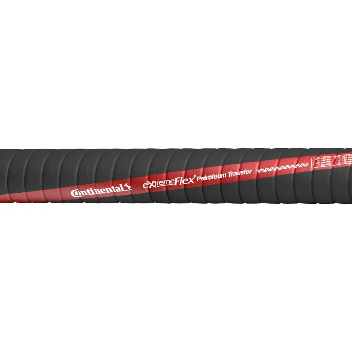 2 In I.D. Continental Black Extremeflex 250 PSI Waste / Septic Bulk Hose Priced Per Foot (No End Fittings)