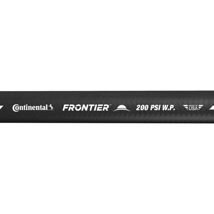 1/4 In I.D. Continental Black Frontier 200 PSI Air and Water Bulk Hose Priced Per Foot (No End Fittings)