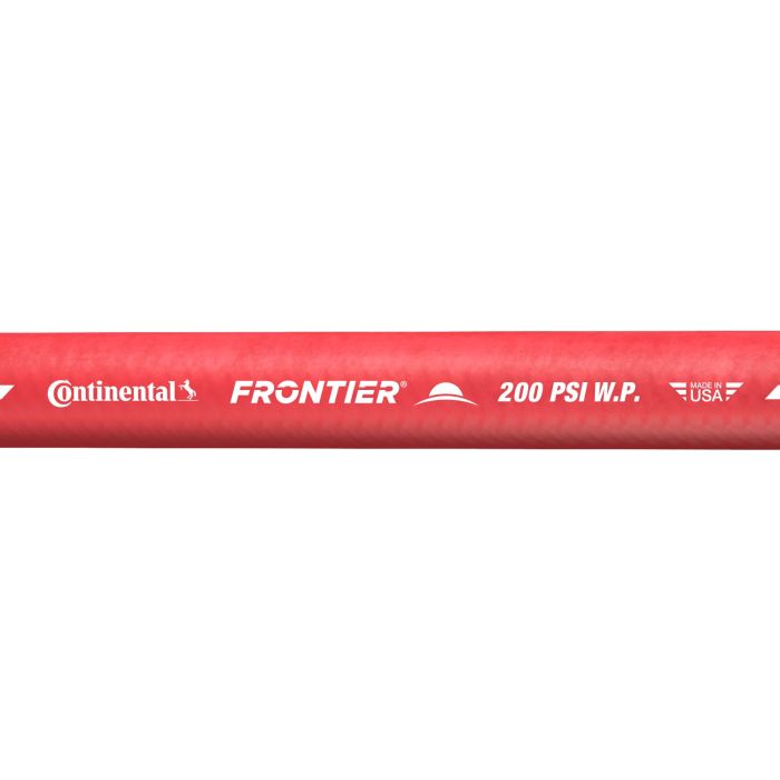 1/4 In I.D. Continental Red Frontier 200 PSI Air and Water Bulk Hose Priced Per Foot (No End Fittings)