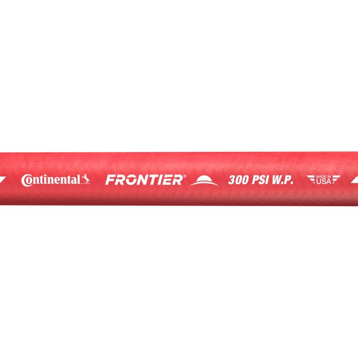 3/8 In I.D. Continental Red Frontier 300 PSI Air and Water Bulk Hose Priced Per Foot (No End Fittings)