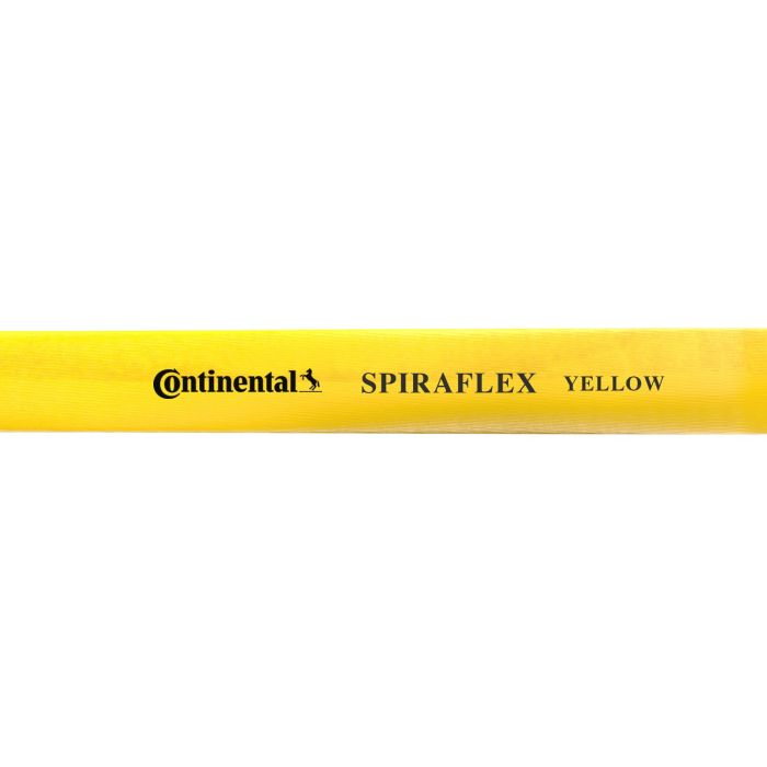 3 In I.D. Continental Yellow Spiraflex 200 PSI Layflat Discharge Bulk Hose Priced Per Foot (No End Fittings)