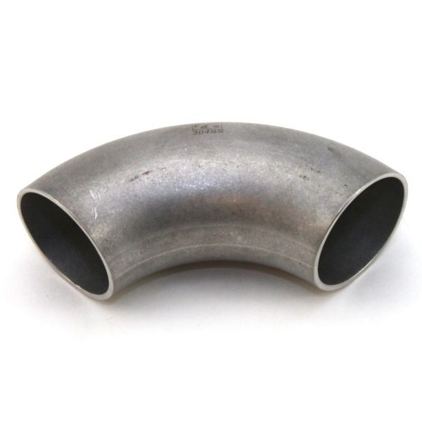 1-1/2 In T304 Stainless Steel B2WC 90 Degree Elbow  Sanitary Weld 