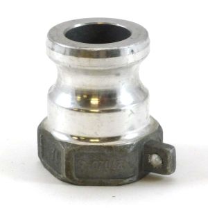 1-1/4 In Aluminum Cam and Groove Part A Male Adapter x FIP  Ever-Tite 12AAL 633A