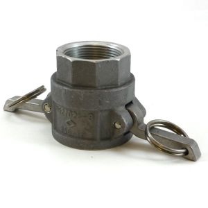 1-1/4 In Aluminum Cam and Groove Part D Female Coupler x FIP  Ever-Tite 12DAL 633D