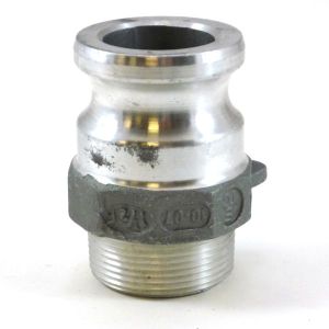 1-1/2 In Aluminum Cam and Groove Part F Male Adapter x MIP  Ever-Tite 15FAL 633F