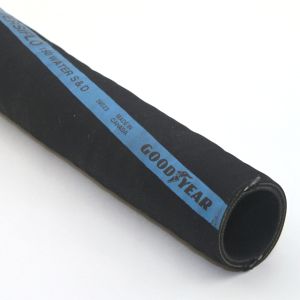 2 In I.D. ContiTech Black Versiflo 150 PSI Water Suction and Discharge Configurable Hose Assembly with Crimped Ends