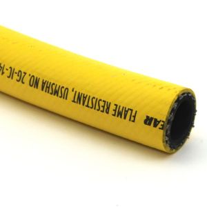 3/8 In I.D. Continental ContiTech Gorilla 500 PSI Air and Water Configurable Hose Assembly with Crimped Ends