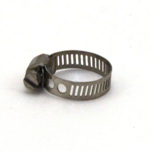MAH4 Miniature Worm Gear Clamp for 1/4 to 5/8 OD Hose Stainless Steel
