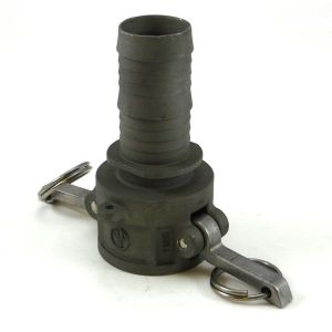 1-1/4 In Stainless Steel Cam and Groove Part C Female Coupler x Hose Shank  Ever-Tite 733CL