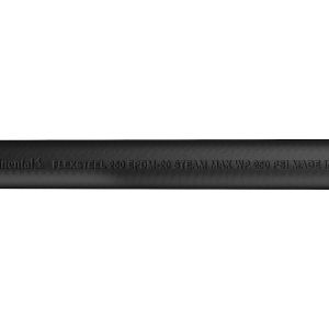 1 In I.D. Continental Black Flexsteel 250 PSI Steam Bulk Hose Priced Per Foot (No End Fittings)