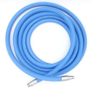 3/4 In I.D. ContiTech Blue Fortress 300 PSI Washdown Configurable Hose Assembly with Crimped Ends